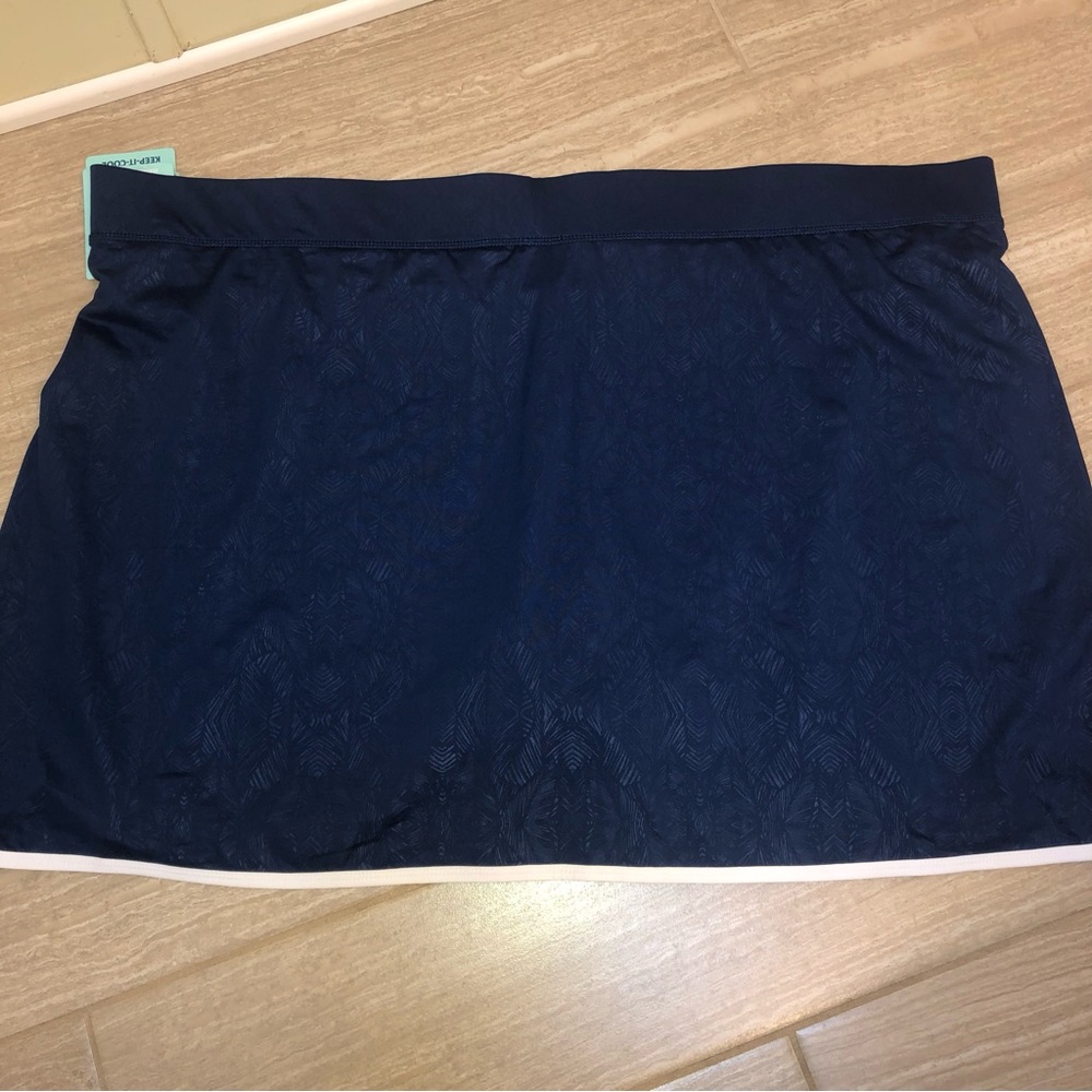 NWT Reel Legends Deep Blue Performance Skort UPF 50 Size 3X - Picture 2 of 7